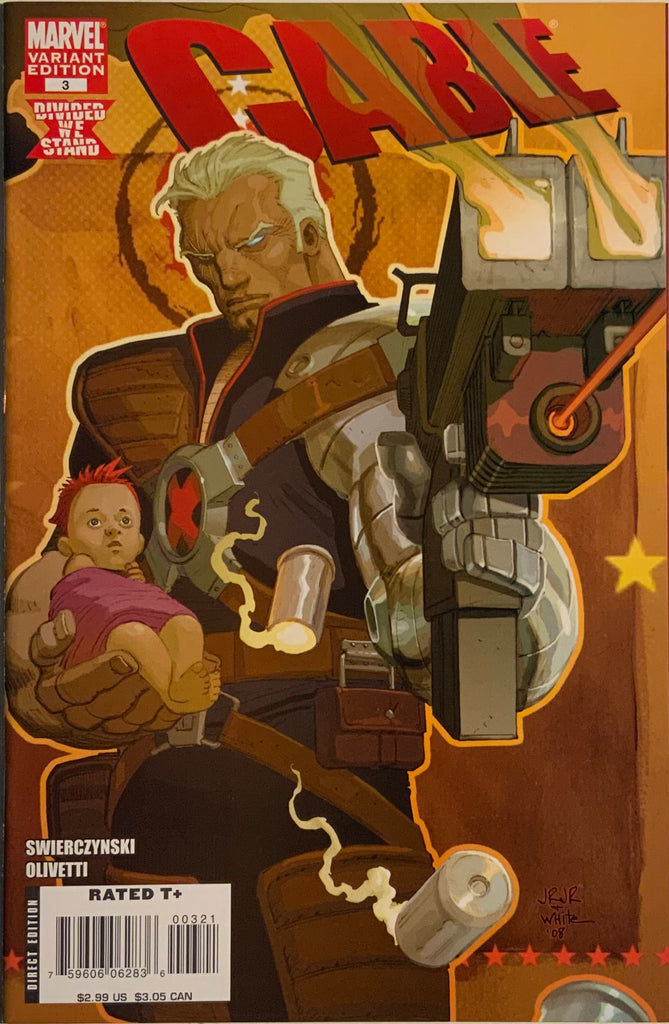 CABLE (2008-2010) #3 ROMITA JR 1:20 VARIANT COVER