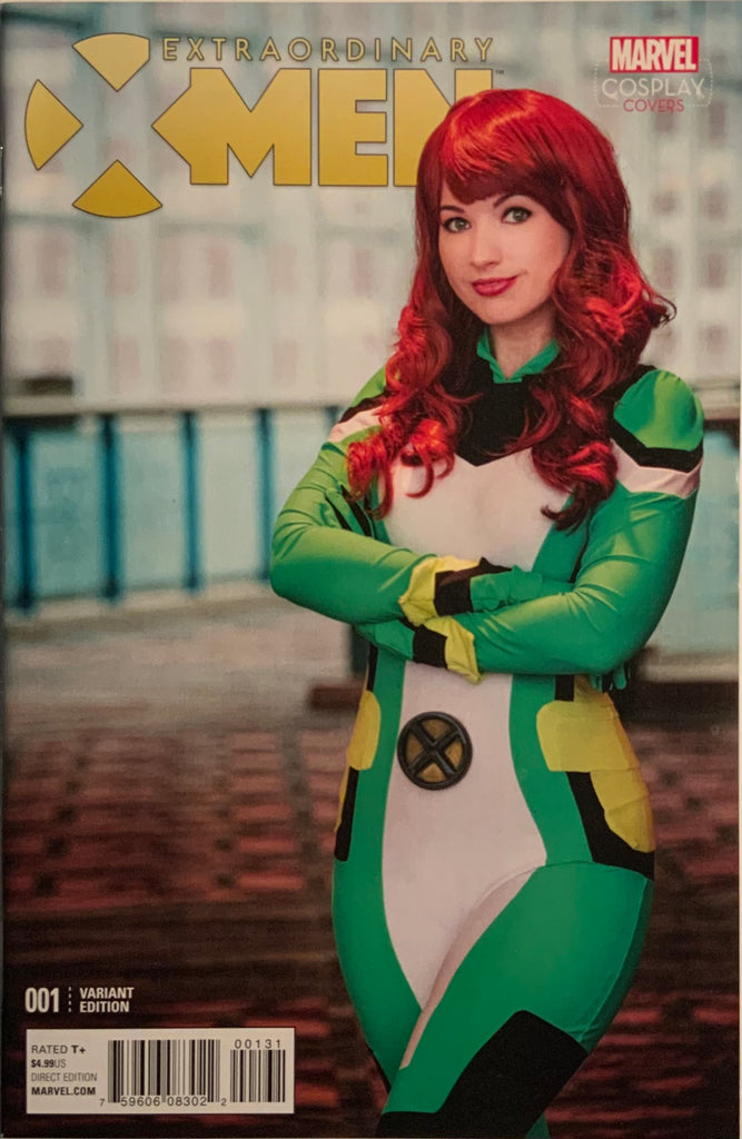 EXTRAORDINARY X-MEN # 1 COSPLAY 1:15 VARIANT COVER