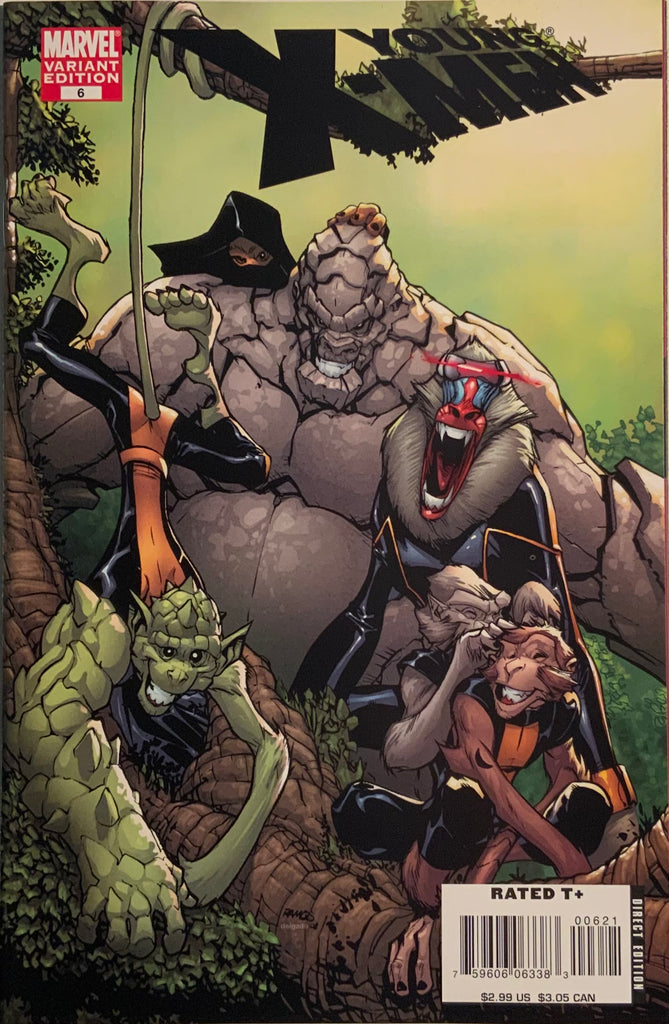 YOUNG X-MEN # 6 RAMOS 1:10 VARIANT COVER