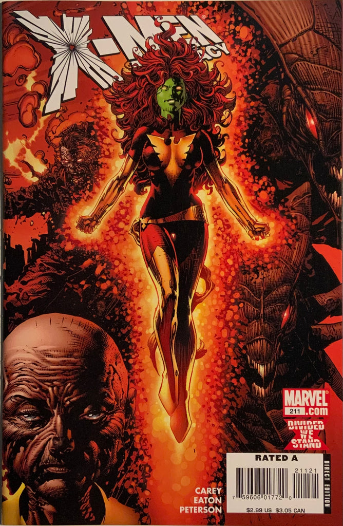 X-MEN LEGACY (2008-2012) #211 FINCH SECRET SKRULL VARIANT COVER
