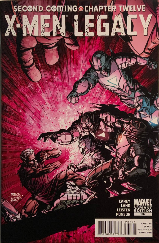 X-MEN LEGACY (2008-2012) #237 FINCH 1:25 VARIANT COVER