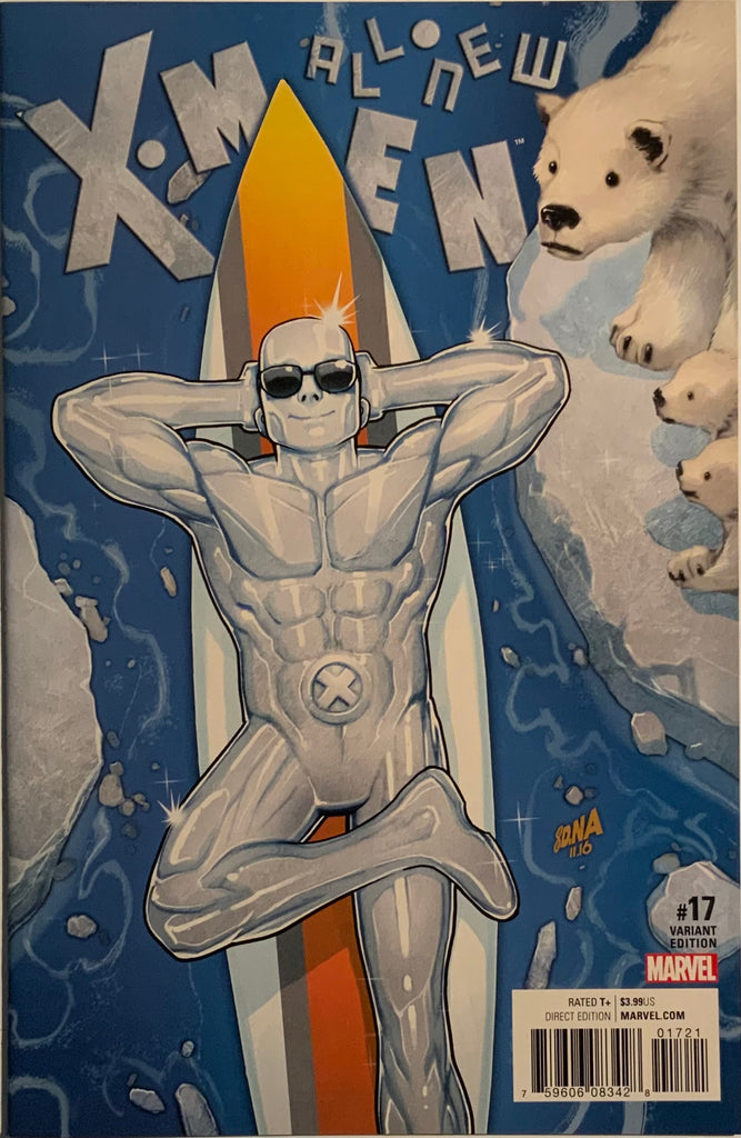 ALL NEW X-MEN (2016-2017) #17 NAKAYAMA 1:25 VARIANT COVER