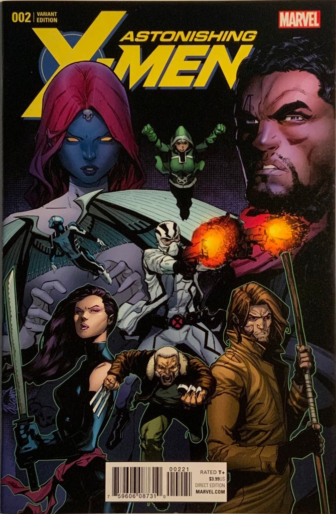 ASTONISHING X-MEN (2017-2019) # 2 STEGMAN 1:25 VARIANT COVER