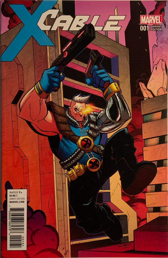 CABLE (2017-2018) # 1 MARTIN 1:15 VARIANT COVER
