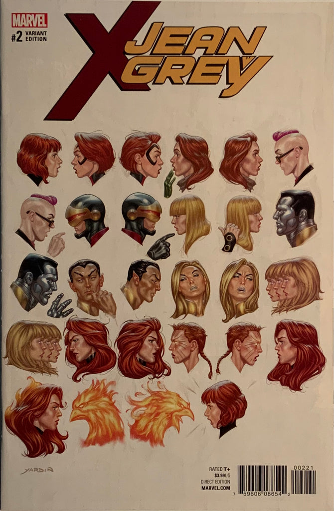 JEAN GREY (2017) # 2 YARDIN 1:25 VARIANT COVER