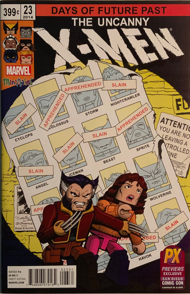 UNCANNY X-MEN (2013-2016) #23 SDCC MINIMATES LIMITED VARIANT COVER
