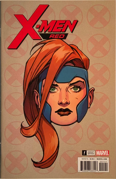 X-MEN RED (2018) # 1 CHAREST 1:10 HEADSHOT VARIANT COVER
