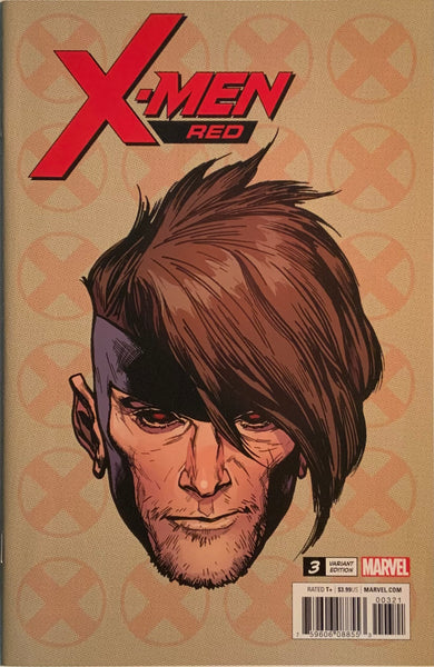 X-MEN RED (2018) # 3 CHAREST 1:10 HEADSHOT VARIANT COVER