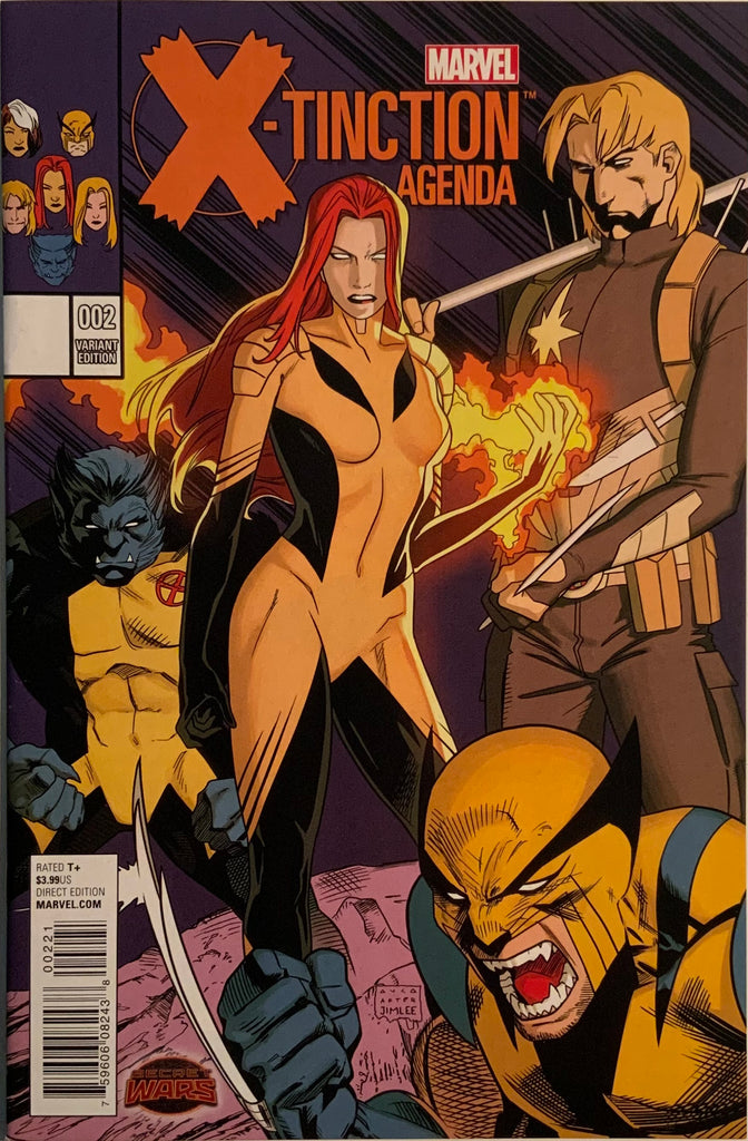 X-TINCTION AGENDA # 2 ANKA 1:25 VARIANT COVER