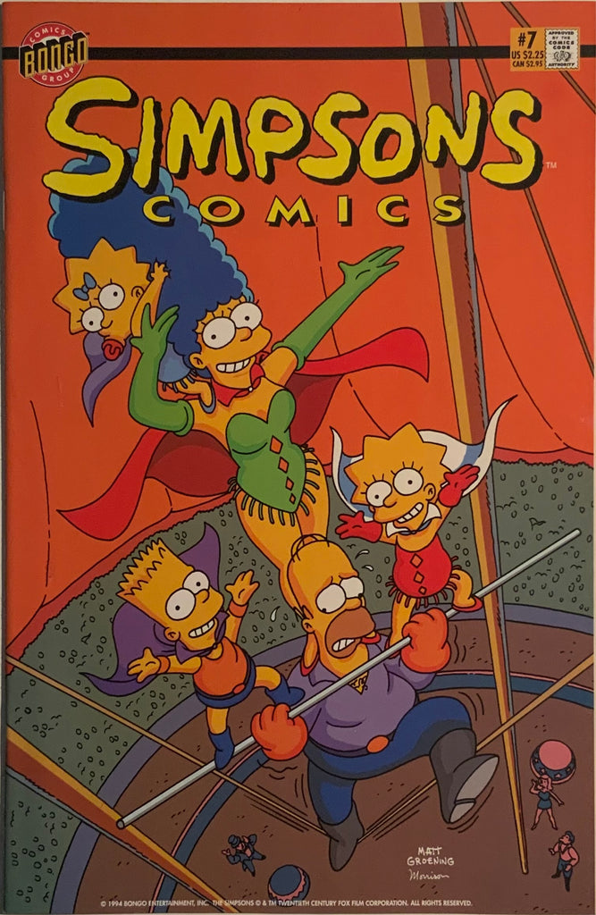 SIMPSONS COMICS # 7