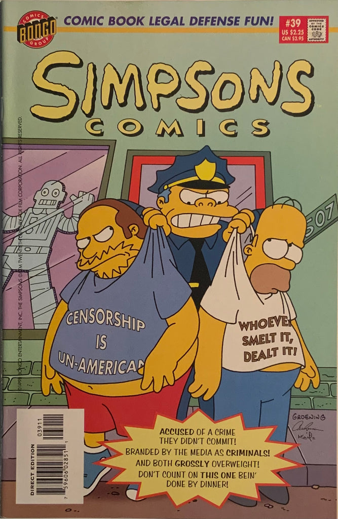 SIMPSONS COMICS #39