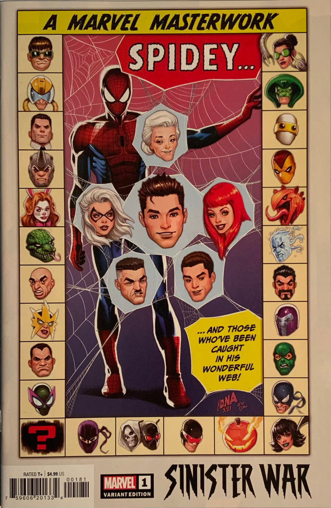 SINISTER WAR # 1 NAKAYAMA HOMAGE 1:25 VARIANT COVER