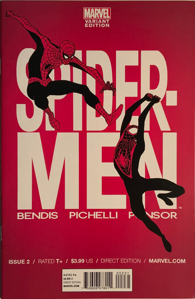 SPIDER-MEN # 2 MARTIN 1:30 VARIANT COVER