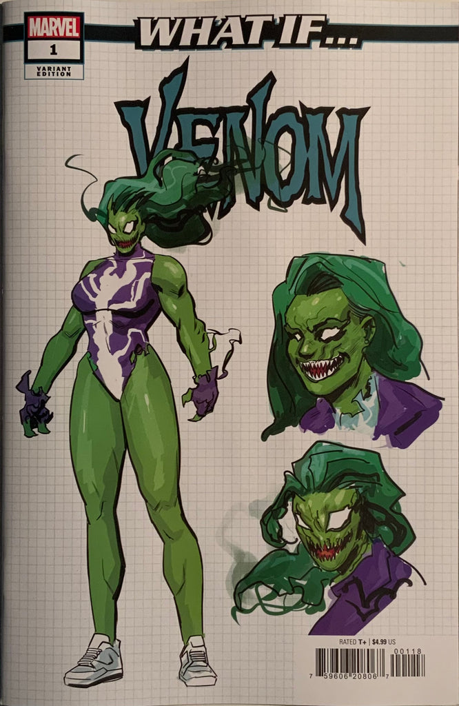 WHAT IF... VENOM #1 HERVAS 1:10 VARIANT COVER