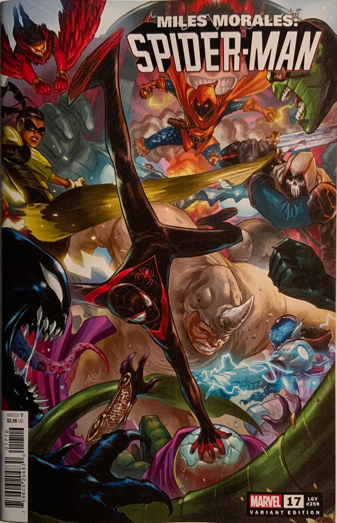 MILES MORALES SPIDER-MAN (2023) #17 ANINDITO 1:25 VARIANT COVER