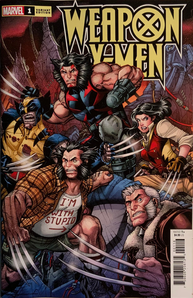 WEAPON X-MEN # 1 BRADSHAW 1:25 VARIANT COVER