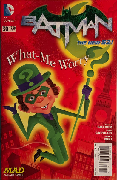 BATMAN (THE NEW 52) #30 1:25 MAD MAGAZINE VARIANT COVER