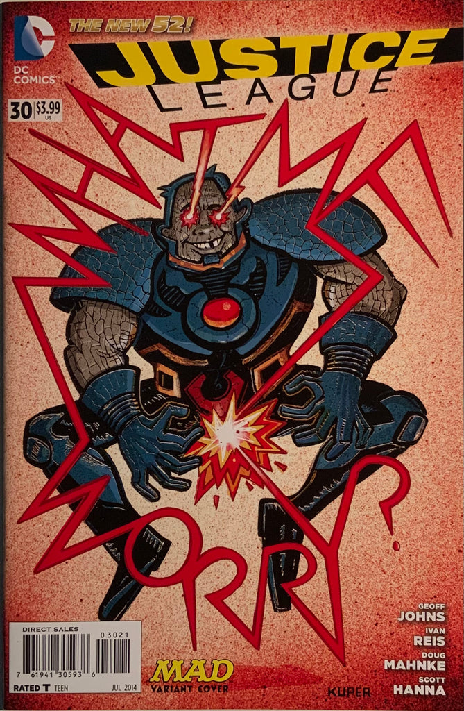 JUSTICE LEAGUE (THE NEW 52) #30 1:25 MAD MAGAZINE VARIANT COVER