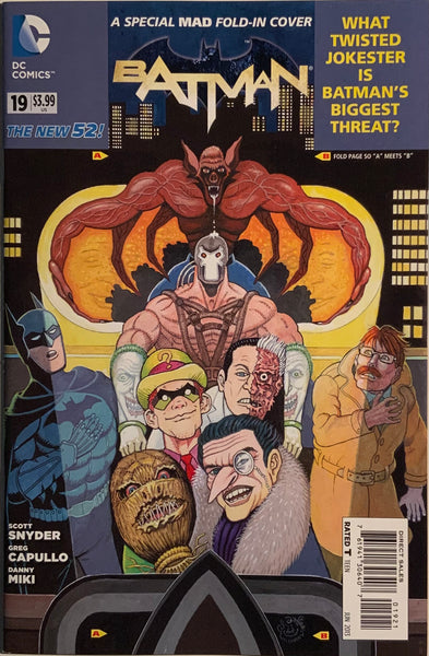 BATMAN (THE NEW 52) #19 MAD MAGAZINE RETAILER INCENTIVE VARIANT COVER