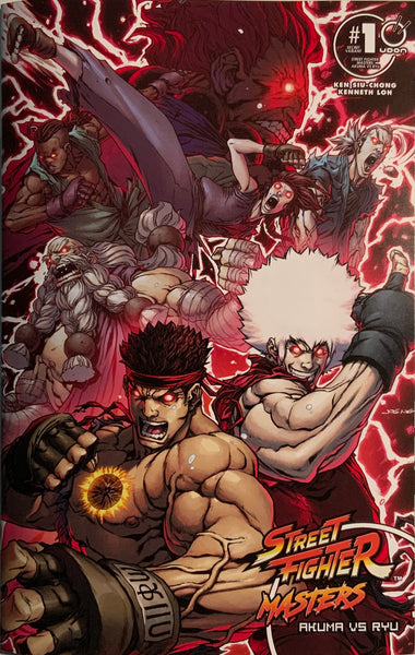 STREET FIGHTER MASTERS : AKUMA VS RYU # 1 SECRET VARIANT COVER