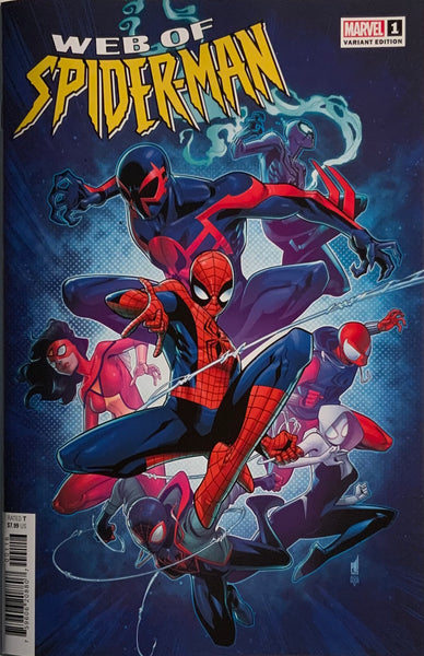 WEB OF SPIDER-MAN (2024) #1 MEDINA 1:25 VARIANT COVER