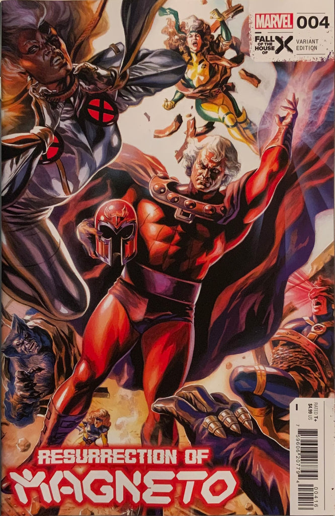 RESURRECTION OF MAGNETO # 4 MASSAFERA 1:25 VARIANT COVER