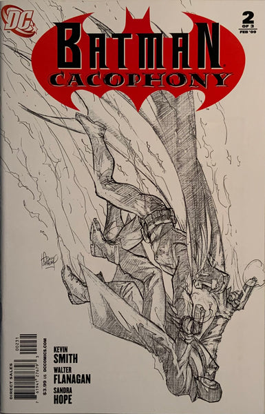 BATMAN CACOPHONY # 2 KUBERT 1:50 SKETCH VARIANT COVER