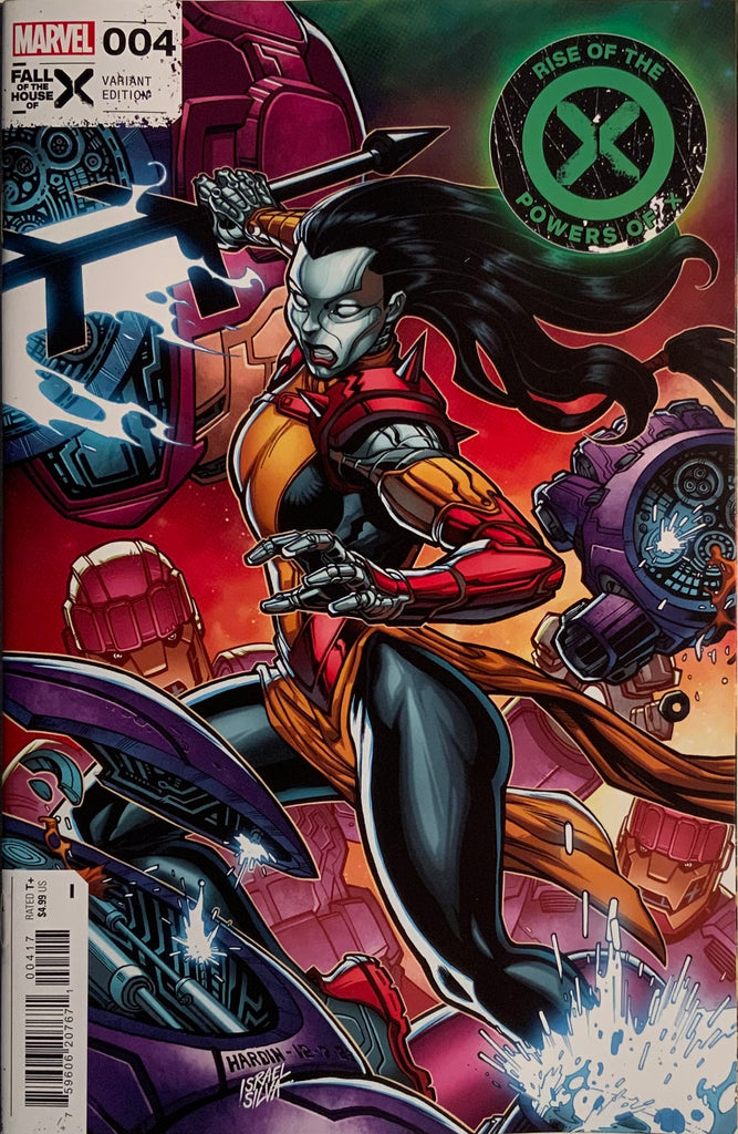 RISE OF THE POWERS OF X # 4 HARDIN 1:25 VARIANT COVER