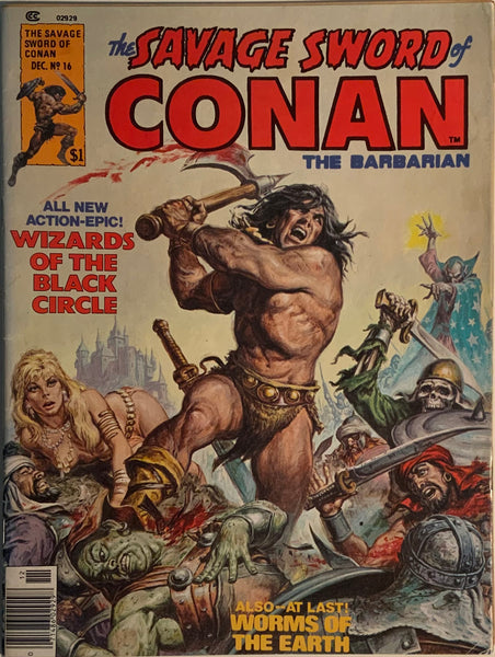 THE SAVAGE SWORD OF CONAN # 16