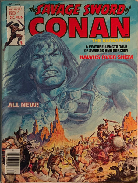 THE SAVAGE SWORD OF CONAN # 36