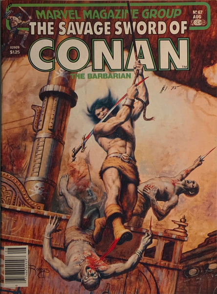 THE SAVAGE SWORD OF CONAN # 67