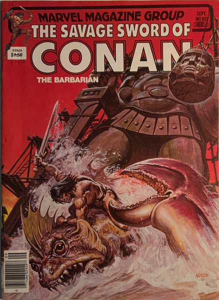 THE SAVAGE SWORD OF CONAN # 80