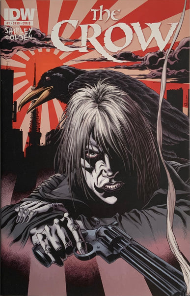 THE CROW : DEATH AND REBIRTH # 1 COVER B