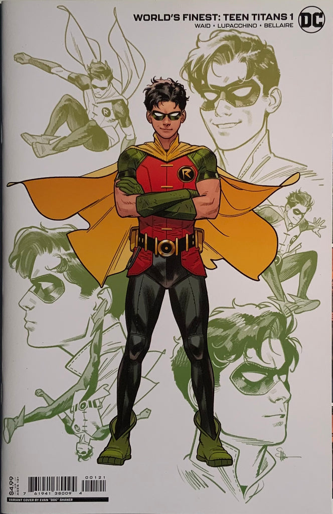 WORLD’S FINEST : TEEN TITANS # 1 SHANER VARIANT COVER