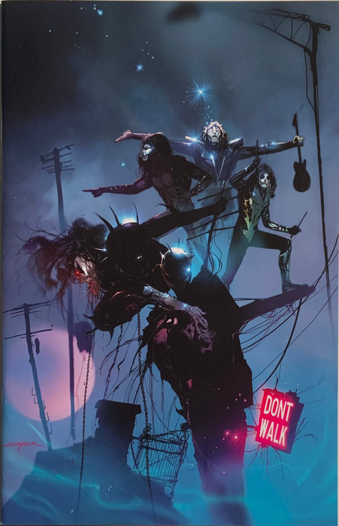 KISS : THE END # 1 SAYGER 1:10 VIRGIN VARIANT COVER