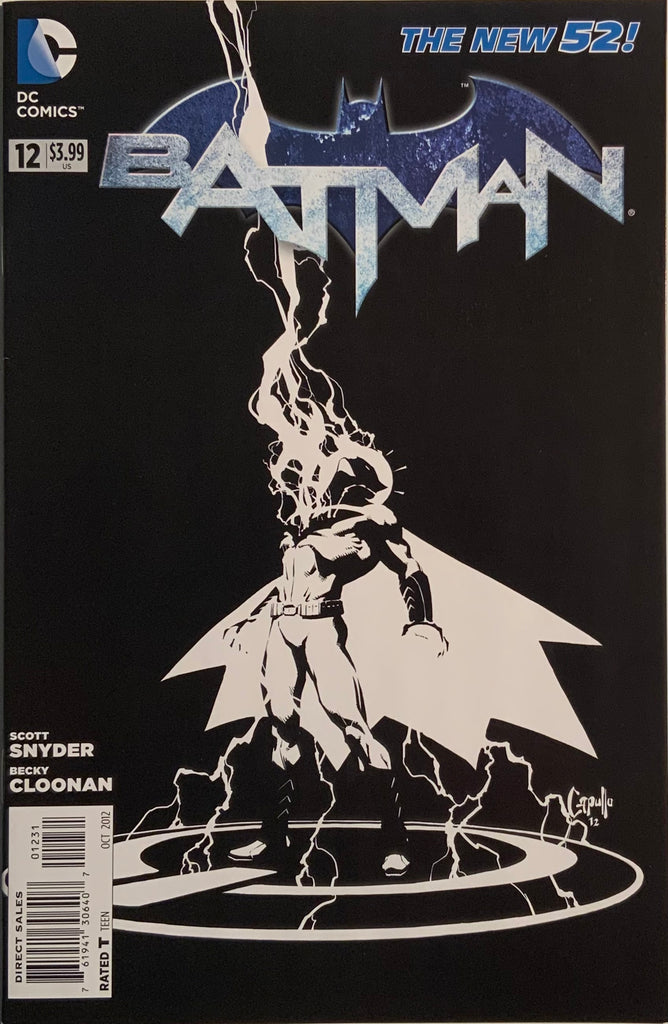 BATMAN (THE NEW 52) #12 CAPULLO 1:100 VARIANT COVER