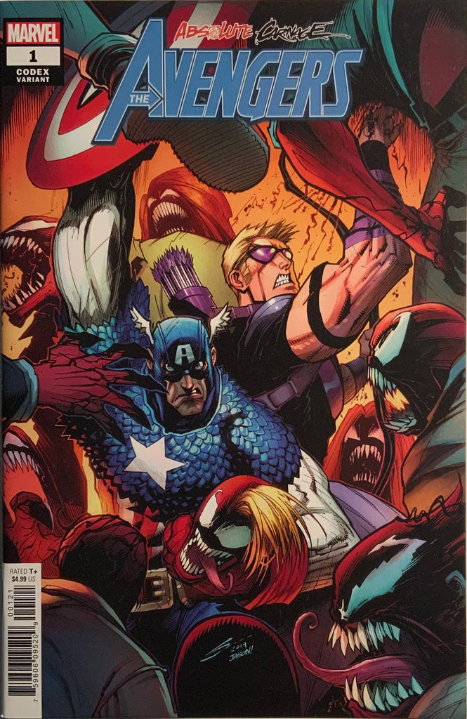 ABSOLUTE CARNAGE AVENGERS # 1 SANDOVAL CODEX 1:25 VARIANT COVER