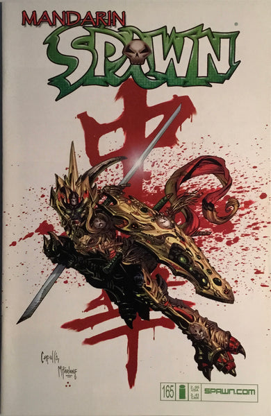 SPAWN #165 FIRST APPEARANCE AND ORIGIN OF MANDARIN SPAWN