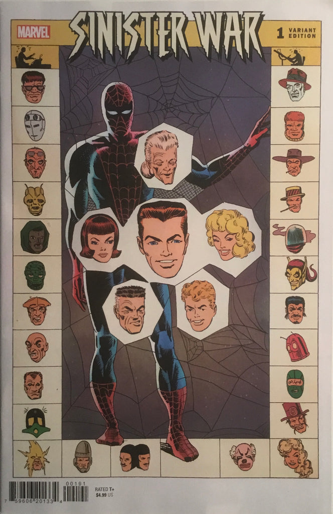SINISTER WAR # 1 DITKO HIDDEN GEM 1:100 VARIANT COVER