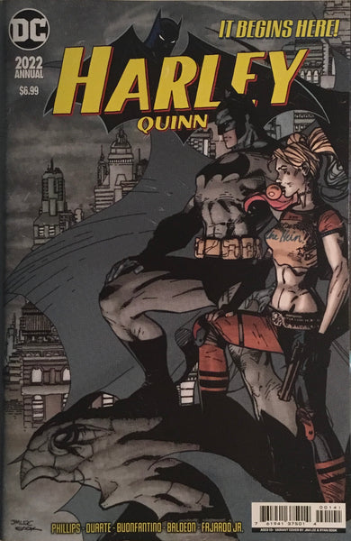 Harley Quinn 2022 Annual Batman Homage Variant Cover Comics R Us