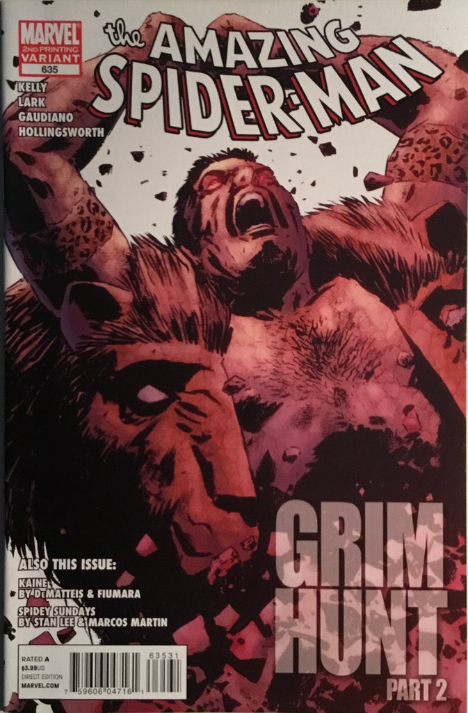 AMAZING SPIDER-MAN (1999-2013) #635 SECOND PRINTING