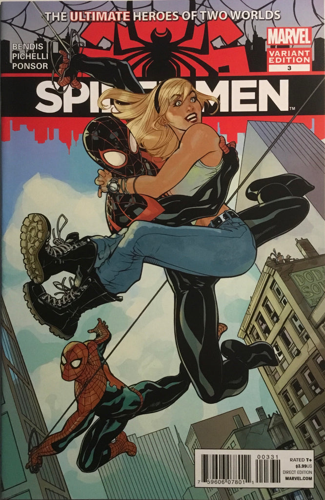 SPIDER-MEN # 3 DODSON 1:30 VARIANT COVER