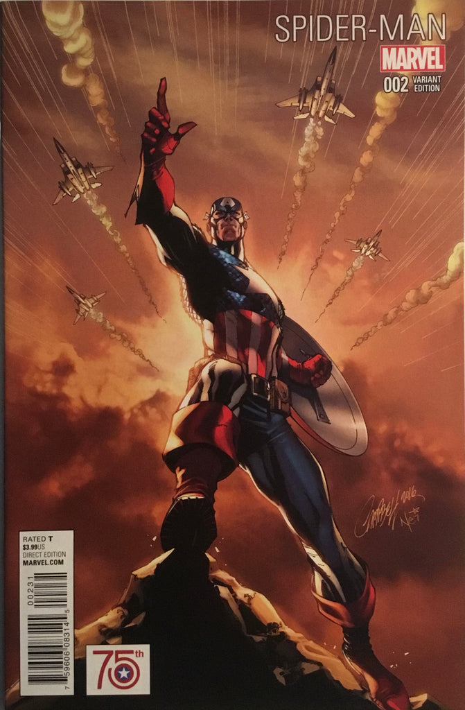SPIDER-MAN (2016-2017) # 2 CAMPBELL 1:50 VARIANT COVER