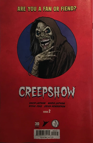 CREEPSHOW # 2 KELLY 1:10 VARIANT COVER