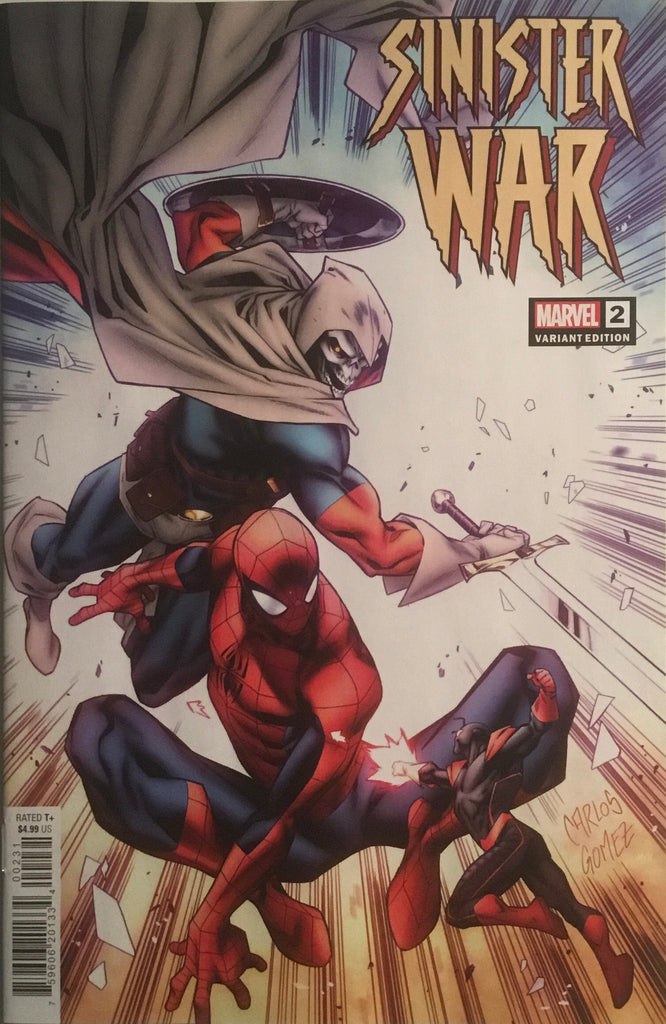 SINISTER WAR # 2 GOMEZ 1:25 VARIANT COVER