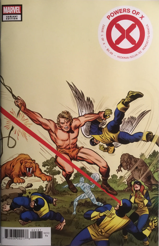 POWERS OF X # 1 KIRBY HIDDEN GEM 1:100 VARIANT COVER