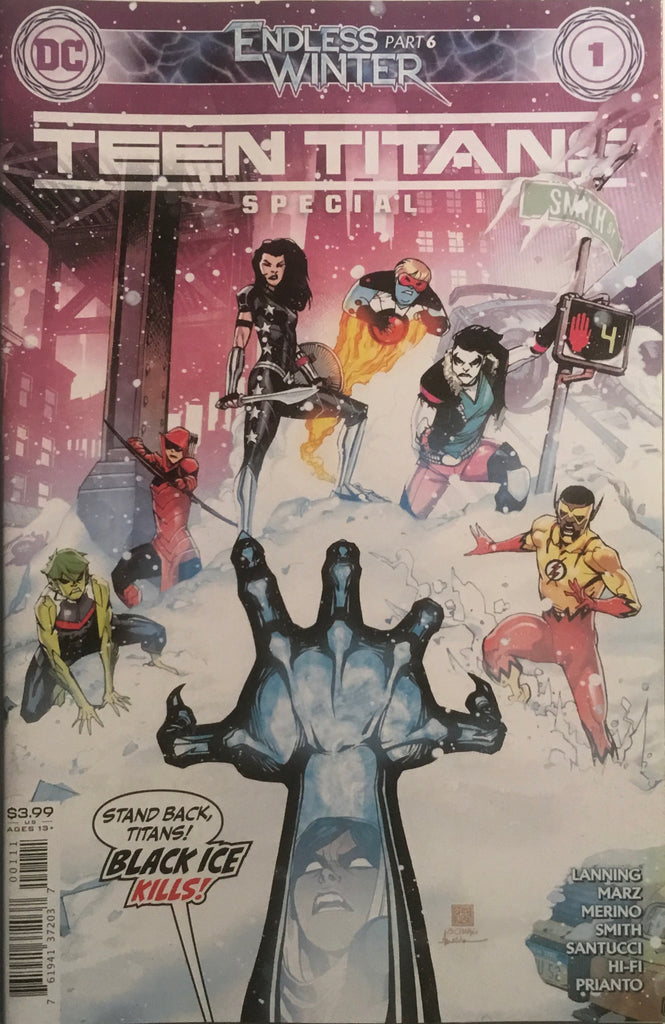 TEEN TITANS ENDLESS WINTER SPECIAL # 1 FIRST APPEARANCE OF SUMMER ZAHID