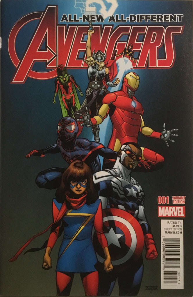 ALL-NEW ALL-DIFFERENT AVENGERS (2016) # 1 ASRAR 1:25 VARIANT COVER