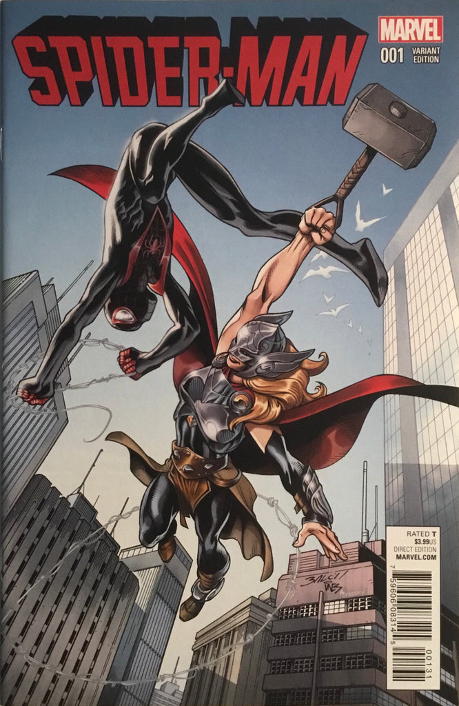 SPIDER-MAN (2016-2017) # 1 BAGLEY 1:25 VARIANT COVER