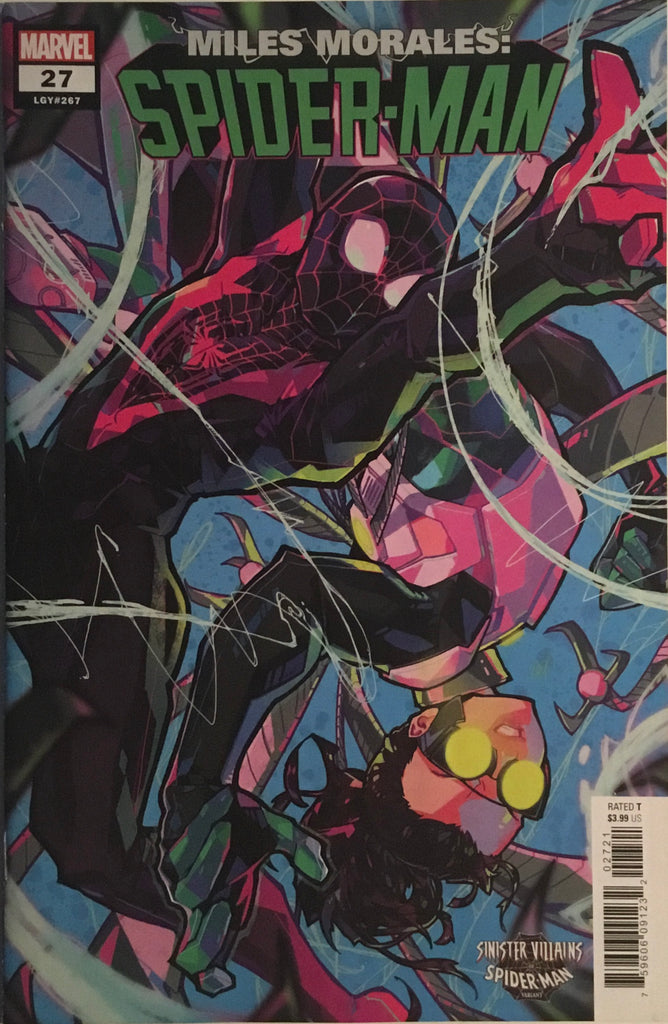 MILES MORALES SPIDER-MAN (2019-2022) #27 SINISTER VILLAINS OF SPIDER-MAN VARIANT COVER